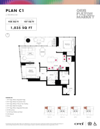  Floor Plan Plan C1