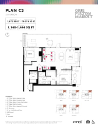  Floor Plan Plan C3