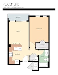 1 bed 1 bath A at Liberty Blvd Apartments - Saltlake City, UT Apartments, Saltlake City, 84102