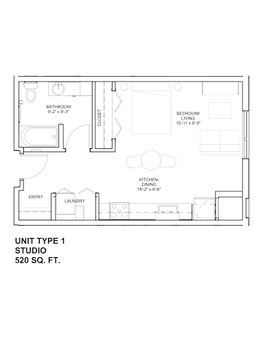 Floor Plan  Studio