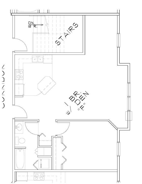 1 Bed 1 Bath F