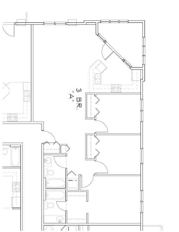 3 bd 2 ba Unit A