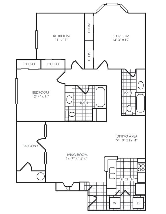 Valencia Floorplan Valencia Floorplan at The Vineyards of Colorado Springs, Colorado Springs