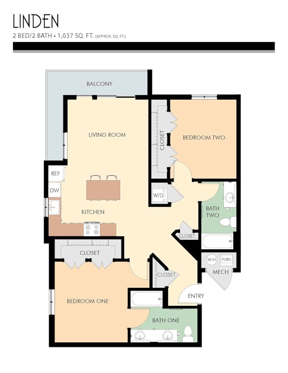 2 bed 2 bath B at Liberty Blvd Apartments - Saltlake City, UT Apartments, Saltlake City, Utah