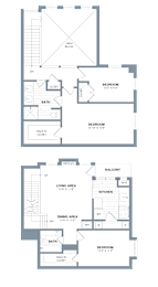  Floor Plan Oak - 3 Bedrooms