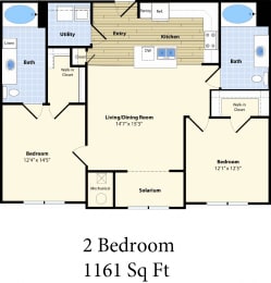 Two Bedroom Apartment at Billerica