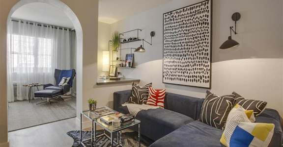 Spacious Floor plans  at Duet on Wilcox, Los Angeles, California