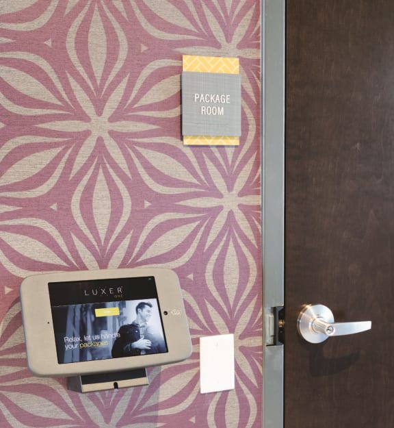 Package Room at Galante at Parkside Apartments