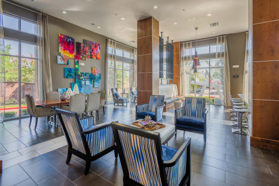 AVANT on Market Center - Resident clubhouse