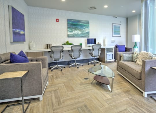 Work Space at Accent apartments, Playa Vista, 90066