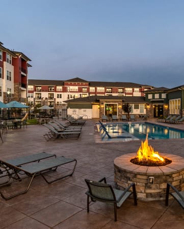The Enclave at Cherry Creek firepit