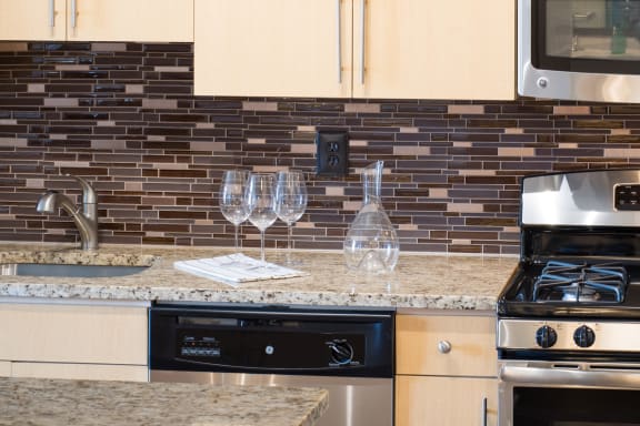 Granite Countertops at The Flats at Wheaton Station