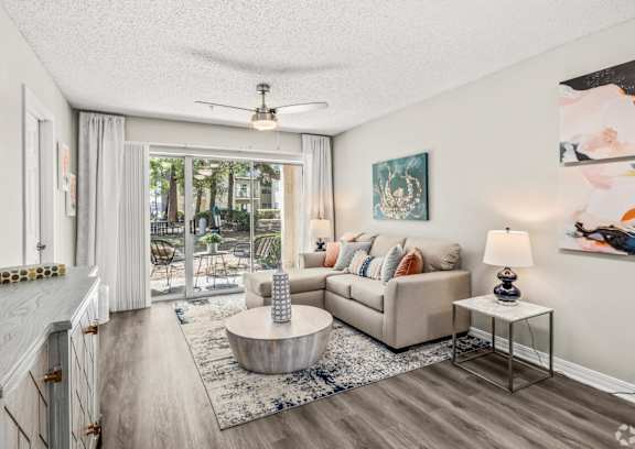 Modern Living Room at Coastline Apartments, Fort Walton Beach, 32547