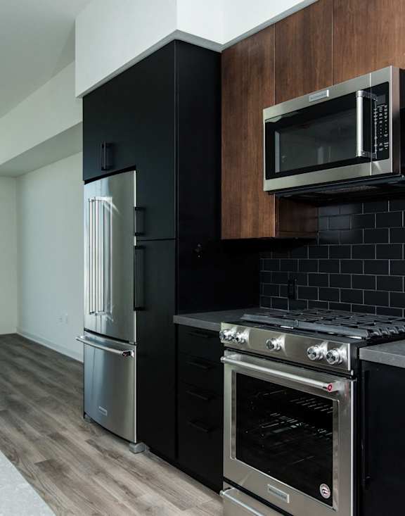 Vinz on Fairfax Apartments in Los Angeles, California Kitchen
