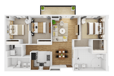  Floor Plan Violet