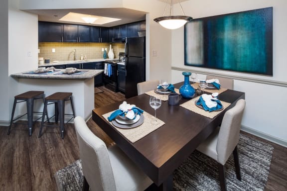 The Pointe at Lenox Park model unit.