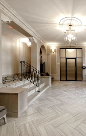 Building lobby  at 4115 Wisconsin, Washington, DC