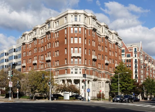 Building exterior at Belvedere, Washington, DC
