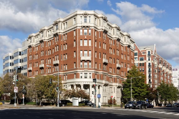 Building exterior at Belvedere, Washington, DC