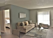 Thumbnail 39 of 51 - Living Room With Bedroom View at Sunnyvale Town Center, Sunnyvale, California