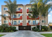 Thumbnail 3 of 41 - Apartments for Rent in Mar Vista CA - Exterior View of Vista Apartments Building During Daylight Featuring Apartment Balconies