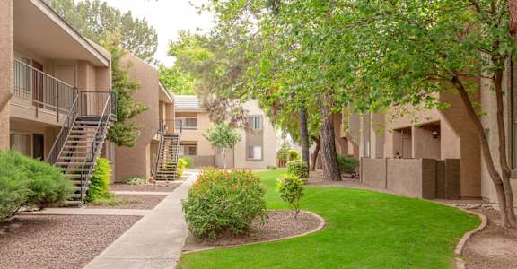 (4) Walkway through Cimarron
