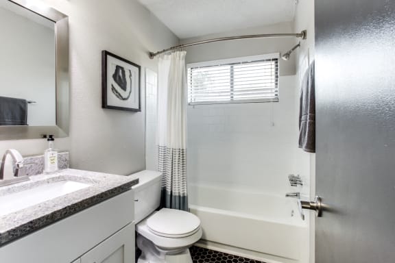 Bathroom With Bathtub at Element at Kirkwood, Atlanta, GA, 30317