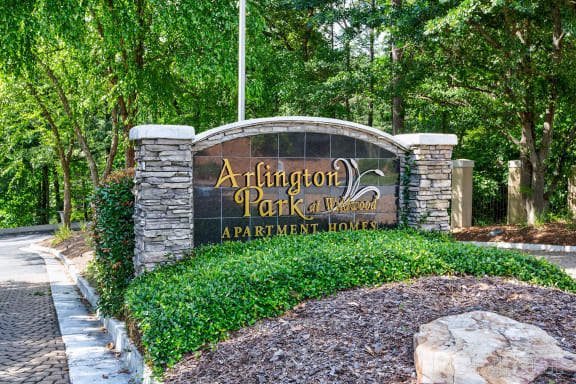 Welcoming Property Signage at Arlington Park at Wildwood