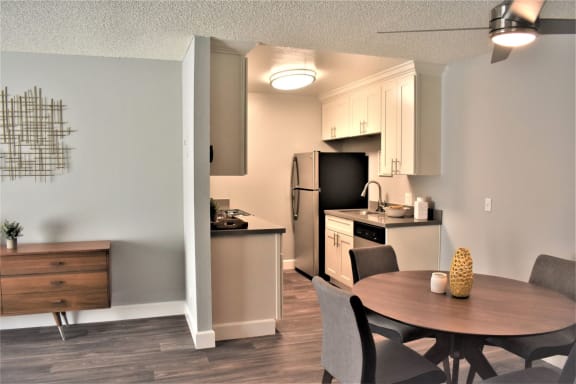 Dining Room and Kitchen View at Sunnyvale Town Center, California, 94086