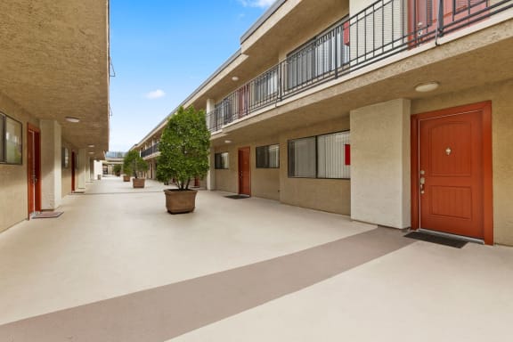 Apartments Canoga Park , CA Walkways