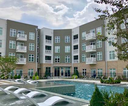 Pool at Lofts at Zebulon, Macon, GA