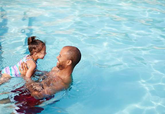 Swim at Aurora apartment in North Bethesda, Maryland