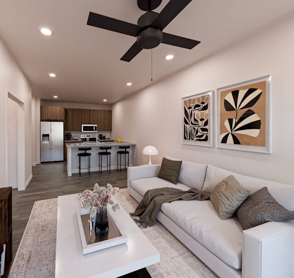 Living Area at Verity Luxury Apartment Homes Apartments, Vero Beach, Florida