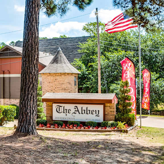 Property Signage 2 at The Abbey in Longview TX