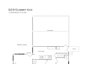 Thumbnail 45 of 45 - 929 Summit - Carriage House and Basement - Floor Plan, St. Paul, Minnesota