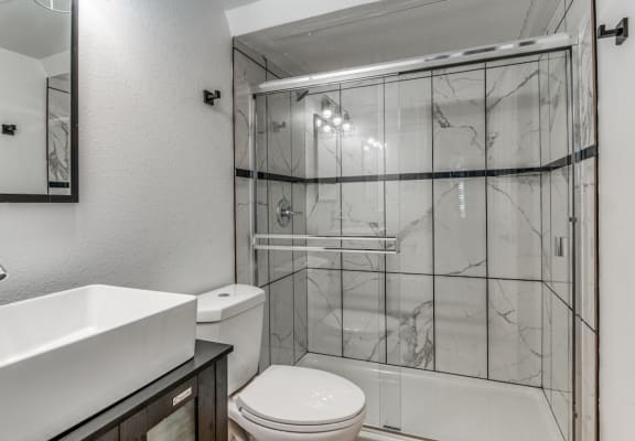 Fusion Fort Worth Renovated Bathroom Select Units