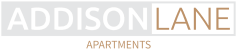 the logo for adsonia apartments with a black and white background and the words
