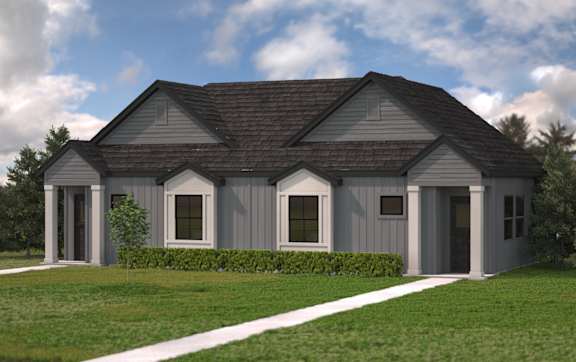 Exterior Landscape at Alante Homes at Spring Run, Caldwell, 83607