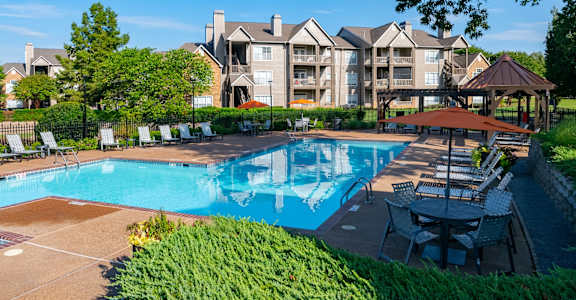 Outdoor Pool at Appling Lakes in Cordova, TN