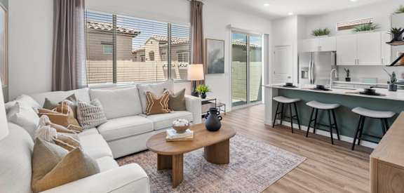 Modern Living Room at Avilla Western Garden, Phoenix, AZ 85307