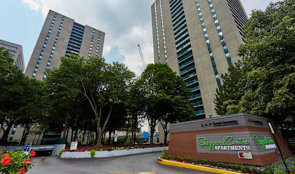 a view of the springhill suites anaheim hotel from the parking lot