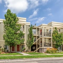 Elegant Exterior View Of Property at Belle Creek Apartments, Henderson, 80640
