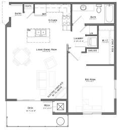 Floor Plan  The-Flats-at-Shadow-Creek-Lincoln-NE-One-Bedroom-Apartment-Little-Blue-B1-55