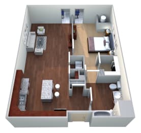 Floor Plan  lighthouse lofts the eclipse apartment mn