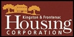 the logo with a red background