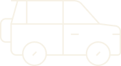 A black and white image of a car.