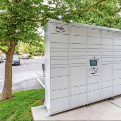 Packages hub at Belle Creek Apartments, Henderson, CO, 80640