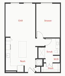 A2a Floor Plan The Rise