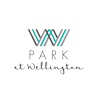 A logo with the text "PARK at Wellington" with a stylized "W" in the background.