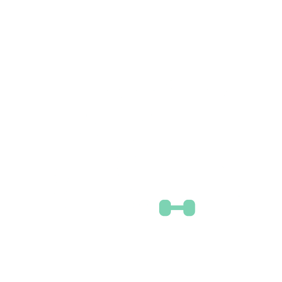 a pair of dumbbells isolated on a white background